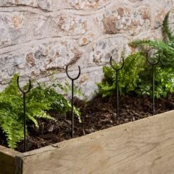 Lot De 6 Crochets Métallique De 30 Cm -Éclairage Domestique AC24002 Lot de 6 Crochets Metallique de 30 cm 3