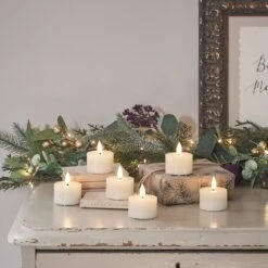 Lot De 6 Bougies Votives Miniatures TruGlow® Avec Télécommande