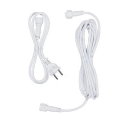 Alimentation Et Extension Blanche Pour Guirlande Guinguette Ultimate Connect