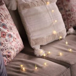 Guirlande Lumineuse Micro LED D'Extérieur à 20 Roses Miniatures 13 Guirlande Lumineuse Micro LED D'Extérieur à 20 Roses Miniatures -Éclairage Domestique C20 FLOWER4 deco de salle de sejour