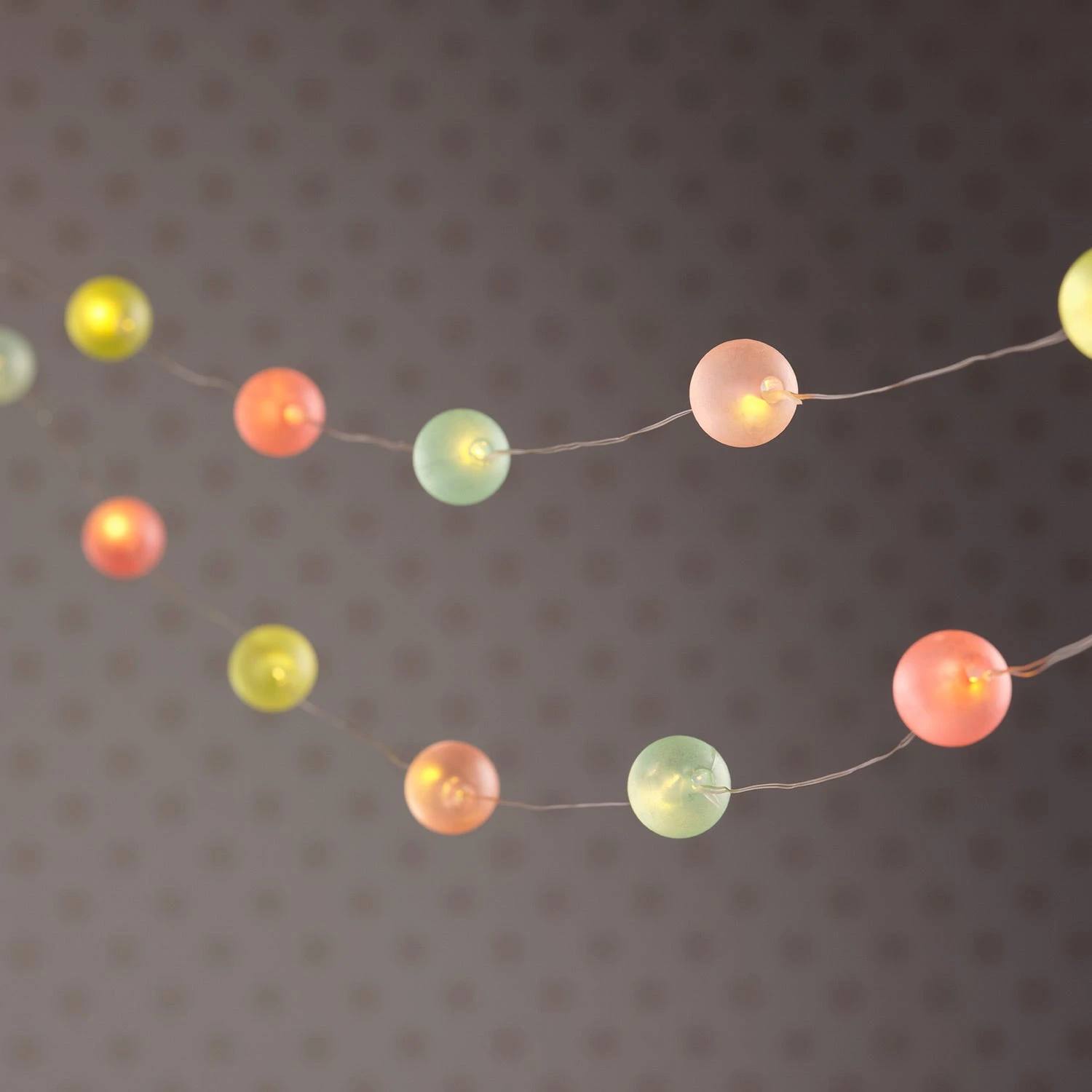 Guirlande Lumineuse Micro LED à 20 Boules Pastel 1 Guirlande Lumineuse Micro LED à 20 Boules Pastel