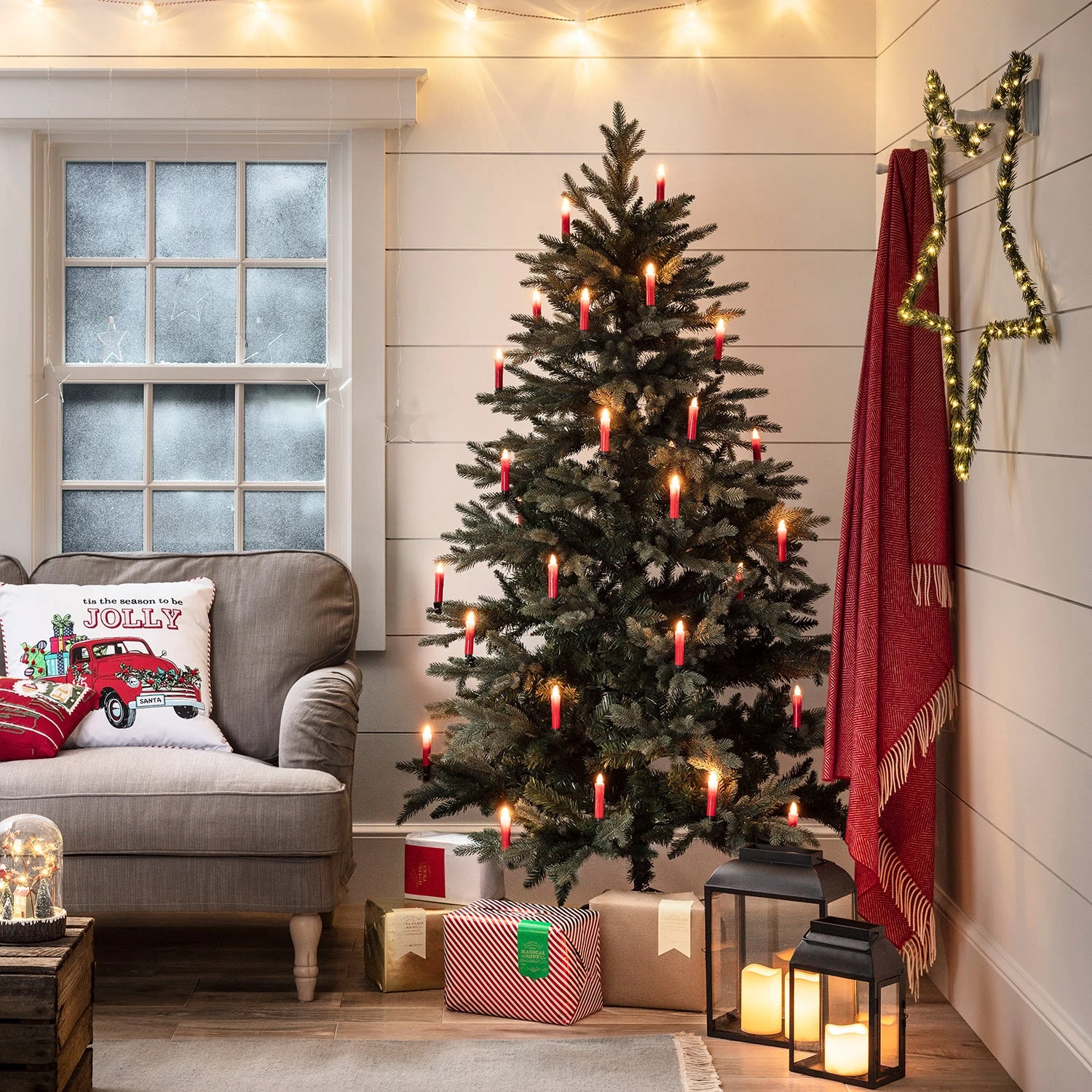 20 Bougies Rouges Pour Arbre De Noël 5 20 Bougies Rouges Pour Arbre De Noël – Image 5