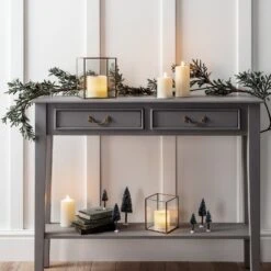 Bougie Pilier Flamme Réaliste à LED TruGlow® 12 Bougie Pilier Flamme Réaliste à LED TruGlow® -Éclairage Domestique CA18012 Flickering LED Pillar Candle Realistic Flame True Glow Console Christmas P5