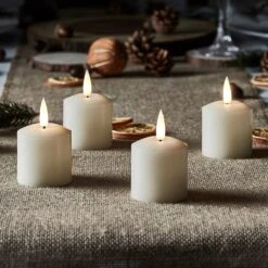4 Bougies Votives TruGlow® Avec Télécommande