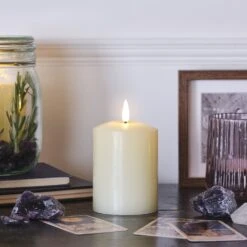 Bougie Pilier TruGlow® à LED De 10cm 19 Bougie Pilier TruGlow® à LED De 10cm -Éclairage Domestique CA19009 bougie pilier truglow a led de 10cm 4