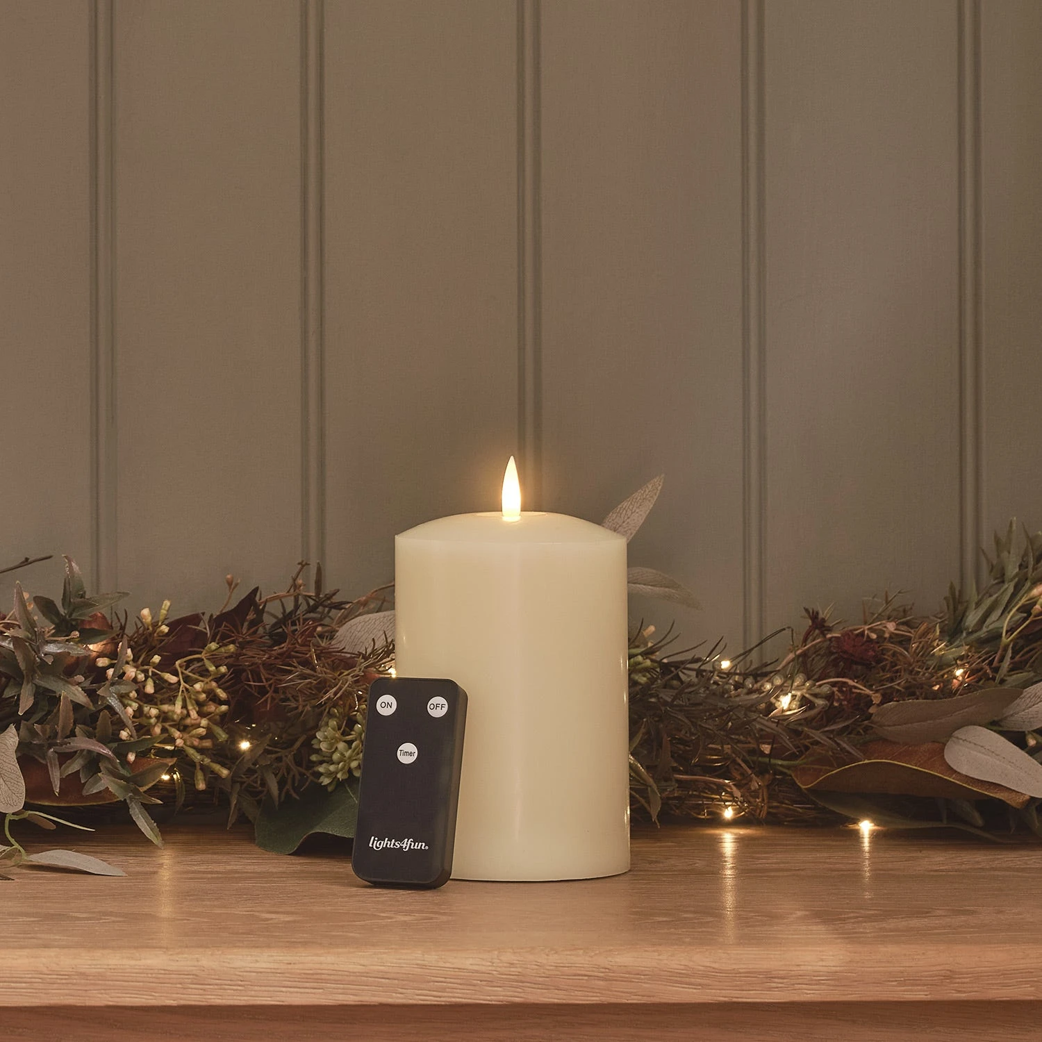 Petite Bougie Cierge à LED TruGlow® De 15cm 3 Petite Bougie Cierge à LED TruGlow® De 15cm – Image 3