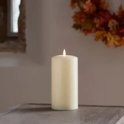 Bougie Cierge à LED TruGlow® De 20 Cm Avec Télécommande -Éclairage Domestique CA19021 bougie cierge a led truglow de 20 cm avec telecommande 3