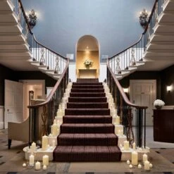 Grande Bougie Cierge à LED TruGlow® De 25cm -Éclairage Domestique CA19022 Grande Bougie Pillier TruGlow Escaliers Hotel P3