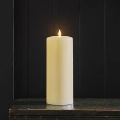 Grande Bougie Cierge à LED TruGlow® De 25cm -Éclairage Domestique CA19022 grande bougie cierge a led truglow de 25cm 1