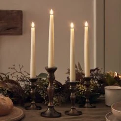 Lot De 4 Chandelles TruGlow® Avec Télécommande 18 Lot De 4 Chandelles TruGlow® Avec Télécommande -Éclairage Domestique CA19025 4 chandelles avec telecommande