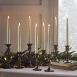 Lot De 8 Chandelles TruGlow® Avec Télécommande