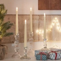 Lot De 8 Chandelles TruGlow® Avec Télécommande -Éclairage Domestique CA19026 lot de chandelles truglow avec telecommande noel