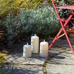 Lot De 3 Bougies D'Extérieur à LED TruGlow® 26 Lot De 3 Bougies D'Extérieur à LED TruGlow® -Éclairage Domestique CA20004 Lot de 3 Bougies Exterieur a LED TruGlow 3