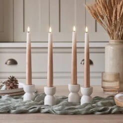 Lot De 4 Chandelles TruGlow® Effet Ombré Bronze Télécommandées -Éclairage Domestique CA20012RC lot de 4 chandelles truglow r effet ombre bronze