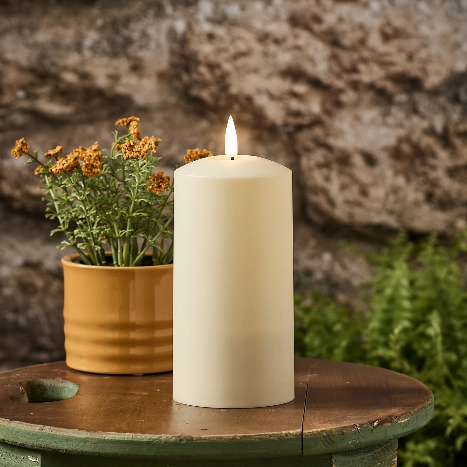 Bougie Solaire TruGlow® De 15 Cm 1 Bougie Solaire TruGlow® De 15 Cm