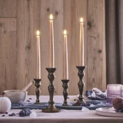 Lot De 4 Chandelles Cuivrées TruGlow® -Éclairage Domestique CA24028 4lot de 4 chandelles cuivrees truglow 2