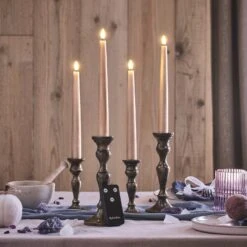 Lot De 4 Chandelles Cuivrées TruGlow® -Éclairage Domestique CA24028 4lot de 4 chandelles cuivrees truglow 3