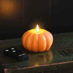 Bougie LED TruGlow® En Forme De Citrouille 5 Bougie LED TruGlow® En Forme De Citrouille -Éclairage Domestique CA24038 bougie led truglow en forme de citrouille 1