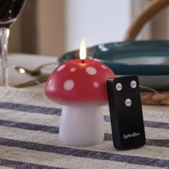 Bougie LED TruGlow® En Forme De Champignon -Éclairage Domestique CA24039 bougie led truglow en forme de champignon 4