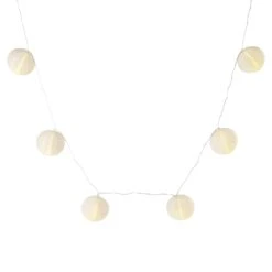 Guirlande Lumineuse 10 Lampions Pleine Lune 7 Guirlande Lumineuse 10 Lampions Pleine Lune -Éclairage Domestique CL 10 YW EURO string of white fairy light lanterns studio P4