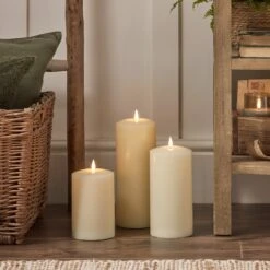 Lot De 3 Bougies Cierges à LED TruGlow® -Éclairage Domestique D CA1902012 lot de 3 bougies cierges a led truglow d256b525 ed6f 41b2 be77 4369e354e3b2
