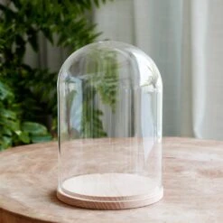 Lot De 2 Cloches En Verre Minimalistes -Éclairage Domestique D MINIMAL3 minimal glass domes micro fairy lights bundles P3