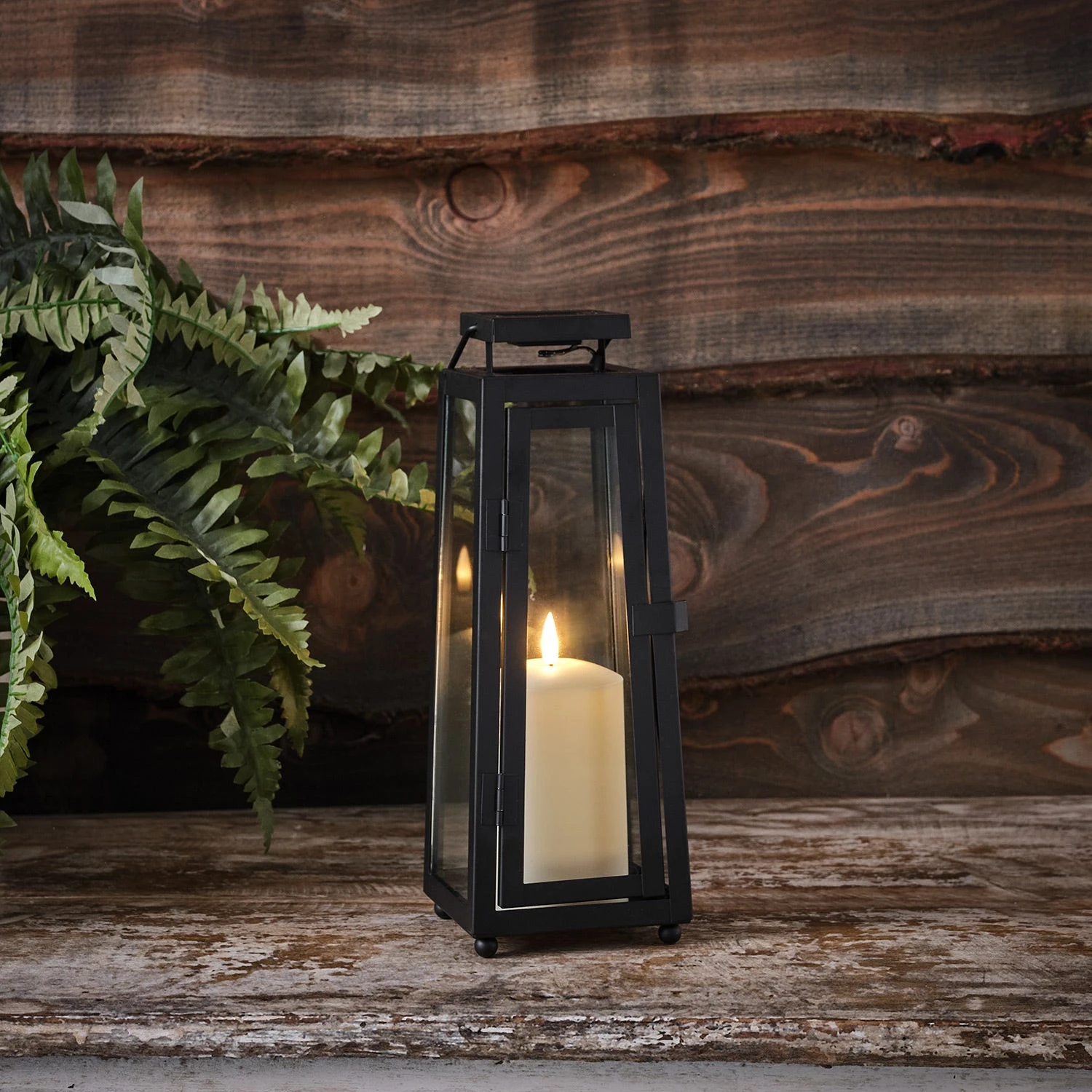 Duo De Lanternes Solaires Porto Avec Bougies TruGlow® 5 Duo De Lanternes Solaires Porto Avec Bougies TruGlow® – Image 5