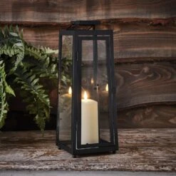 Duo De Lanternes Solaires Porto Avec Bougies TruGlow® 8 Duo De Lanternes Solaires Porto Avec Bougies TruGlow® -Éclairage Domestique D SL170034 24 Duo de Lanternes Solaires Porto avec Bougies TruGlow 3