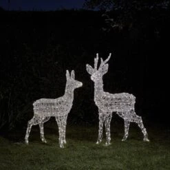 Duo De Rennes Lumineux à Piles Swinsty, Cerf Et Biche à LED Bicolore 6 Duo De Rennes Lumineux à Piles Swinsty, Cerf Et Biche à LED Bicolore -Éclairage Domestique D XX23056BO duo de rennes lumineux a piles swinsty 3