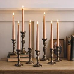 Lot De 8 Chandelles Cuivrées TruGlow® -Éclairage Domestique D2 CA24028 lot de 8 chandelles cuivrees truglow 1