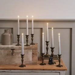 Lot De 8 Chandelles Ombrées Argentées TruGlow® Avec Télécommande 7 Lot De 8 Chandelles Ombrées Argentées TruGlow® Avec Télécommande -Éclairage Domestique D2 CA24044 lot de 8 chandelles ombrees argentees truglow avec telecommande 2