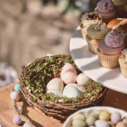 Déco Nid Et Œufs De Pâques -Éclairage Domestique DE22003 nid d oeuf de paque
