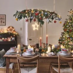 2 X Lot De 2 Chandelles En Cire Rouge Avec Télécommande 6 2 X Lot De 2 Chandelles En Cire Rouge Avec Télécommande -Éclairage Domestique Diner de noel traditionel