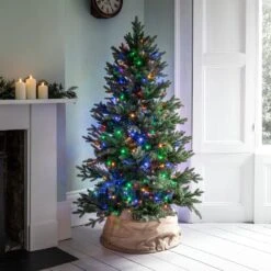 Guirlande Lumineuse Essential Connect 10m 100 LED Multicolores Câble Vert Raccordable