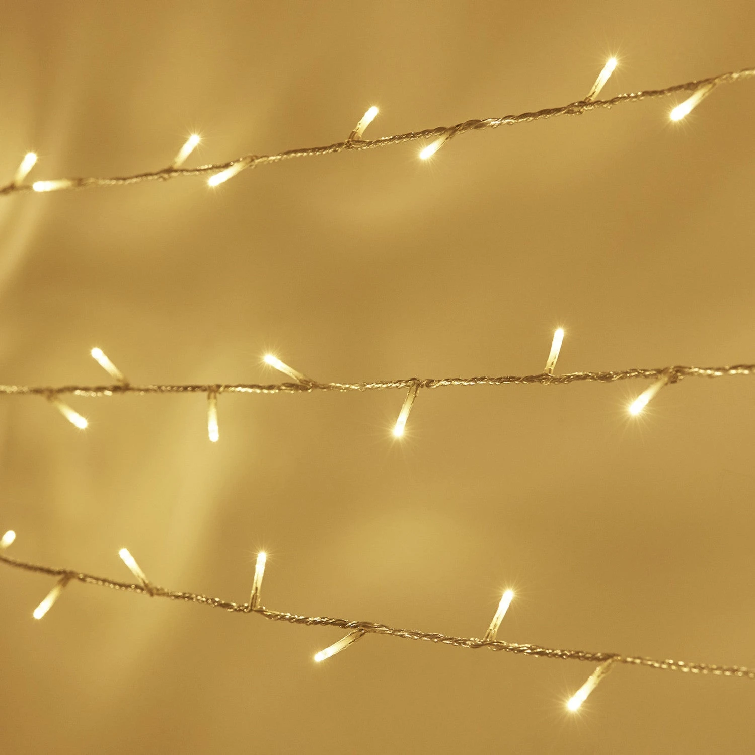 Guirlande Lumineuse Essential Connect 40m 400 LED Blanc Chaud Câble Transparent Raccordable 2 Guirlande Lumineuse Essential Connect 40m 400 LED Blanc Chaud Câble Transparent Raccordable – Image 2