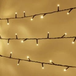 Lot De Décorations De Sapin De Noël -Éclairage Domestique EL100YWG guirlande lumineuse essential connect