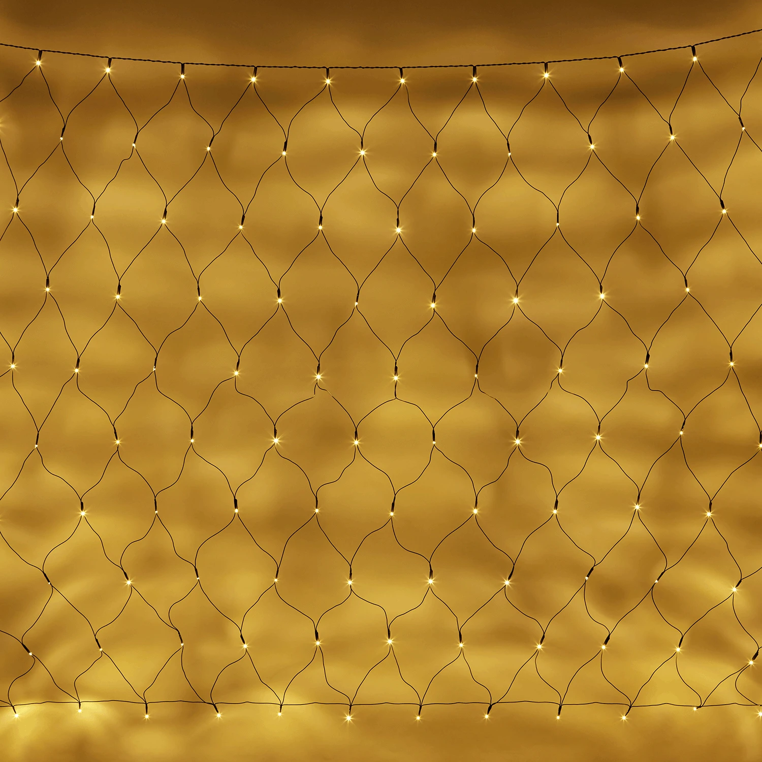 Filet Lumineux Essential Connect 2m X 1.5m 140 LED Blanc Chaud Câble Vert Raccordable 1 Filet Lumineux Essential Connect 2m X 1.5m 140 LED Blanc Chaud Câble Vert Raccordable