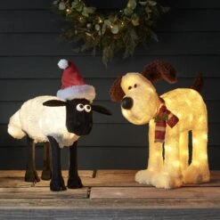 Shaun Le Mouton™ Et Gromit™ Figurines Lumineuses 10 Shaun Le Mouton™ Et Gromit™ Figurines Lumineuses -Éclairage Domestique EU AARDMAN figurine lumineuse shaun le mouton et gromit 2