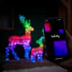 Famille De Rennes Lumineux Connectés Twinkly -Éclairage Domestique EU TWXX23014 Famille de rennes lumineux connecte twinkly 1