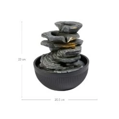 Fontaine Lumineuse D'Intérieur Ingleton, Effet Pierre -Éclairage Domestique FT24005 WhiteSpace