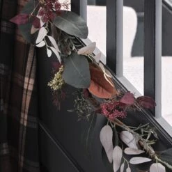 Guirlande Automne-Hiver De 1,5 M En Marron Et Vert Vieilli 5 Guirlande Automne-Hiver De 1,5 M En Marron Et Vert Vieilli -Éclairage Domestique GA24004 guirlande automne hiver de 1 5 m en marron et vert vieilli