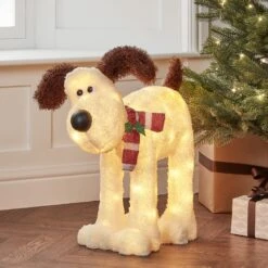 Wallace Et Gromit™ Figurine Lumineuse 11 Wallace Et Gromit™ Figurine Lumineuse -Éclairage Domestique GR001EU Gromit Figurine lumineuse de noel 6