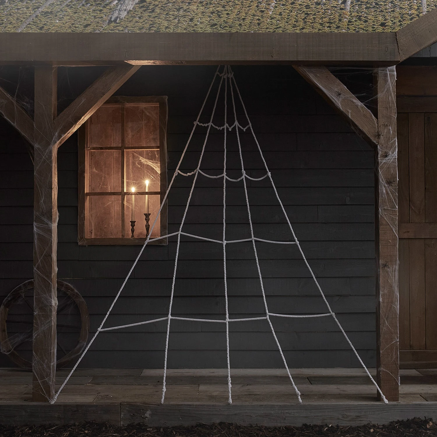 Déco Halloween Toile D'araignée Lumineuse 2 Déco Halloween Toile D'araignée Lumineuse – Image 2