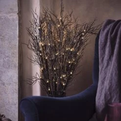 Lot De 3 Piquets Décoratifs Branches Mortes Pour Halloween -Éclairage Domestique HA24025 lot de 3 piquets decoratifs branches mortes pour halloween 2