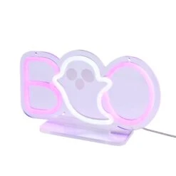 Néon BOO Pour Halloween -Éclairage Domestique HA25007ON