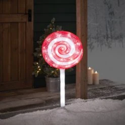 Balise De Jardin Sucette Lumineuse De 75 Cm