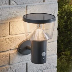 Applique Murale Solaire D'Extérieur Avec Détecteur De Mouvement