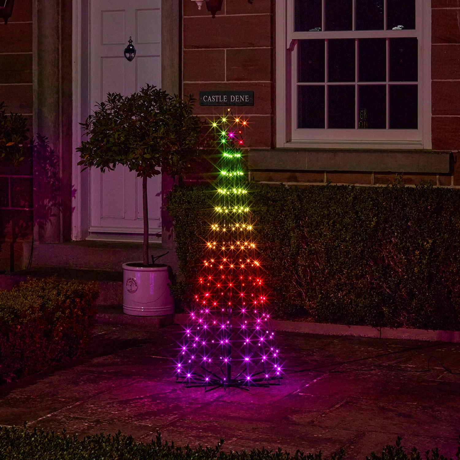 Sapin De Noël Cône Lumineux D’Extérieur De 1,5 M à Fonction Changement De Couleur 12 Sapin De Noël Cône Lumineux D’Extérieur De 1,5 M à Fonction Changement De Couleur – Image 12