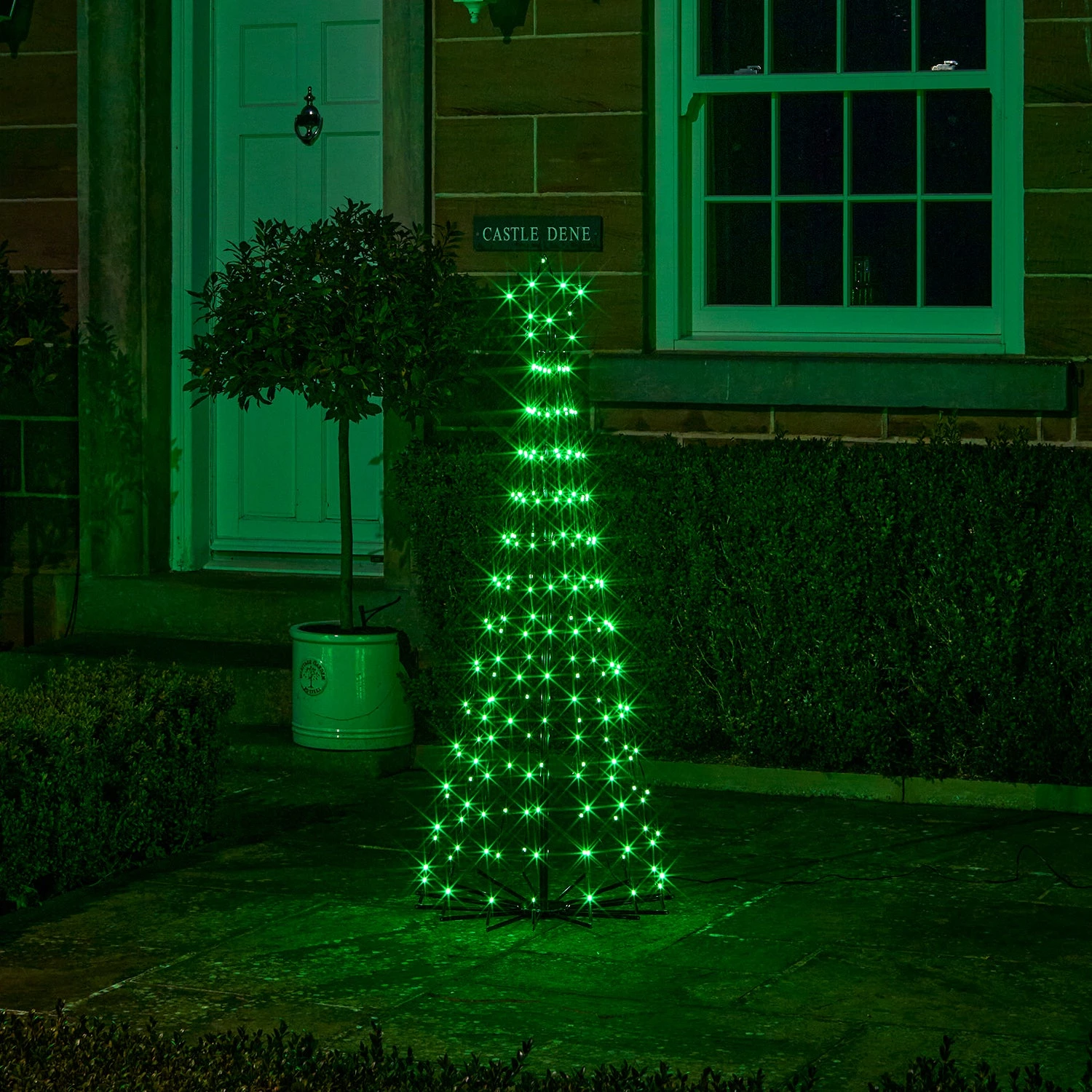 Sapin De Noël Cône Lumineux D’Extérieur De 1,5 M à Fonction Changement De Couleur 8 Sapin De Noël Cône Lumineux D’Extérieur De 1,5 M à Fonction Changement De Couleur – Image 8