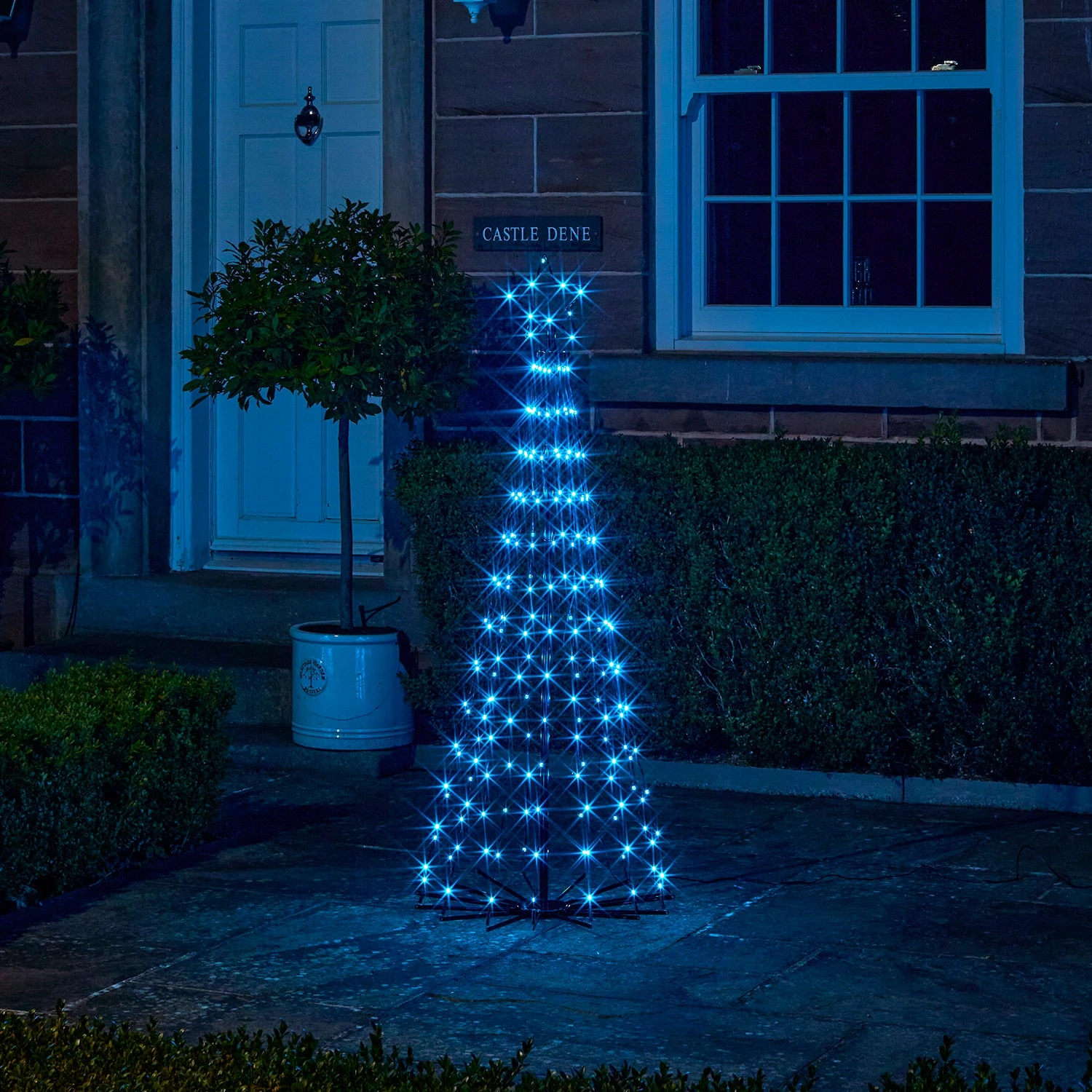 Sapin De Noël Cône Lumineux D’Extérieur De 1,5 M à Fonction Changement De Couleur 3 Sapin De Noël Cône Lumineux D’Extérieur De 1,5 M à Fonction Changement De Couleur – Image 3